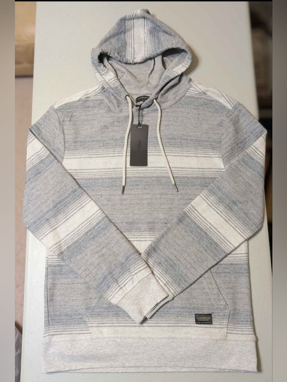 NWT Silver Jeans Co hoodie, men's small